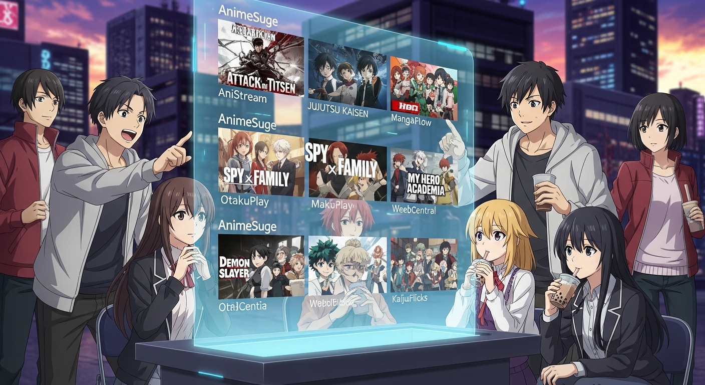 Best Anime Sites Like AnimeSuge To Watch Online