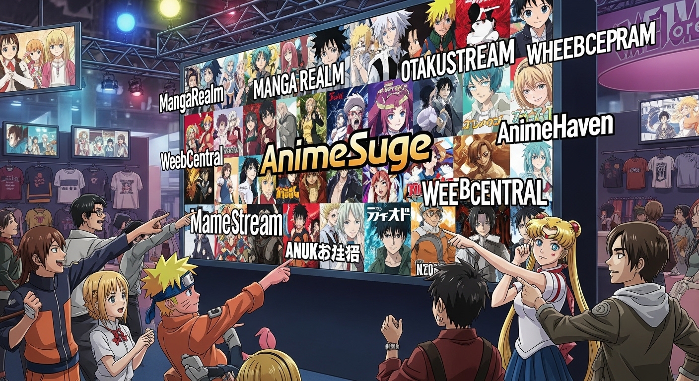 Top Free Anime Websites Like AnimeSuge For Fans