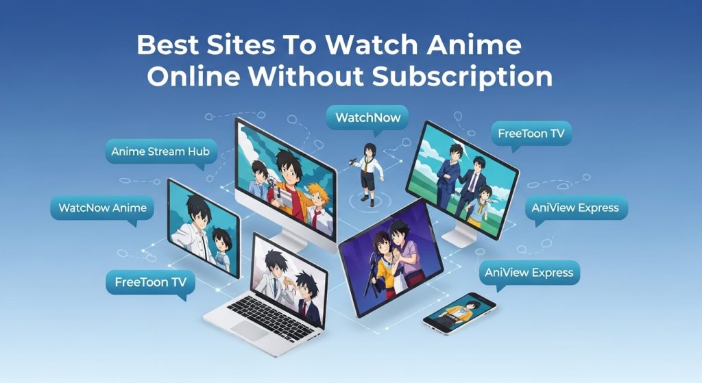 Best Sites To Watch Anime Online Without Subscription